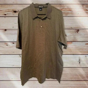 LANDS END SIZE XL 46-48 GRAY POLO SHIRT